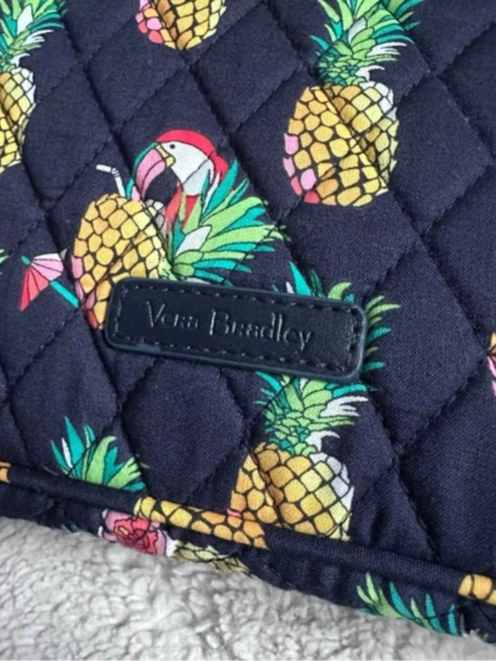 Vera Bradley | Toucan Party Pineapple Print Laptop Case